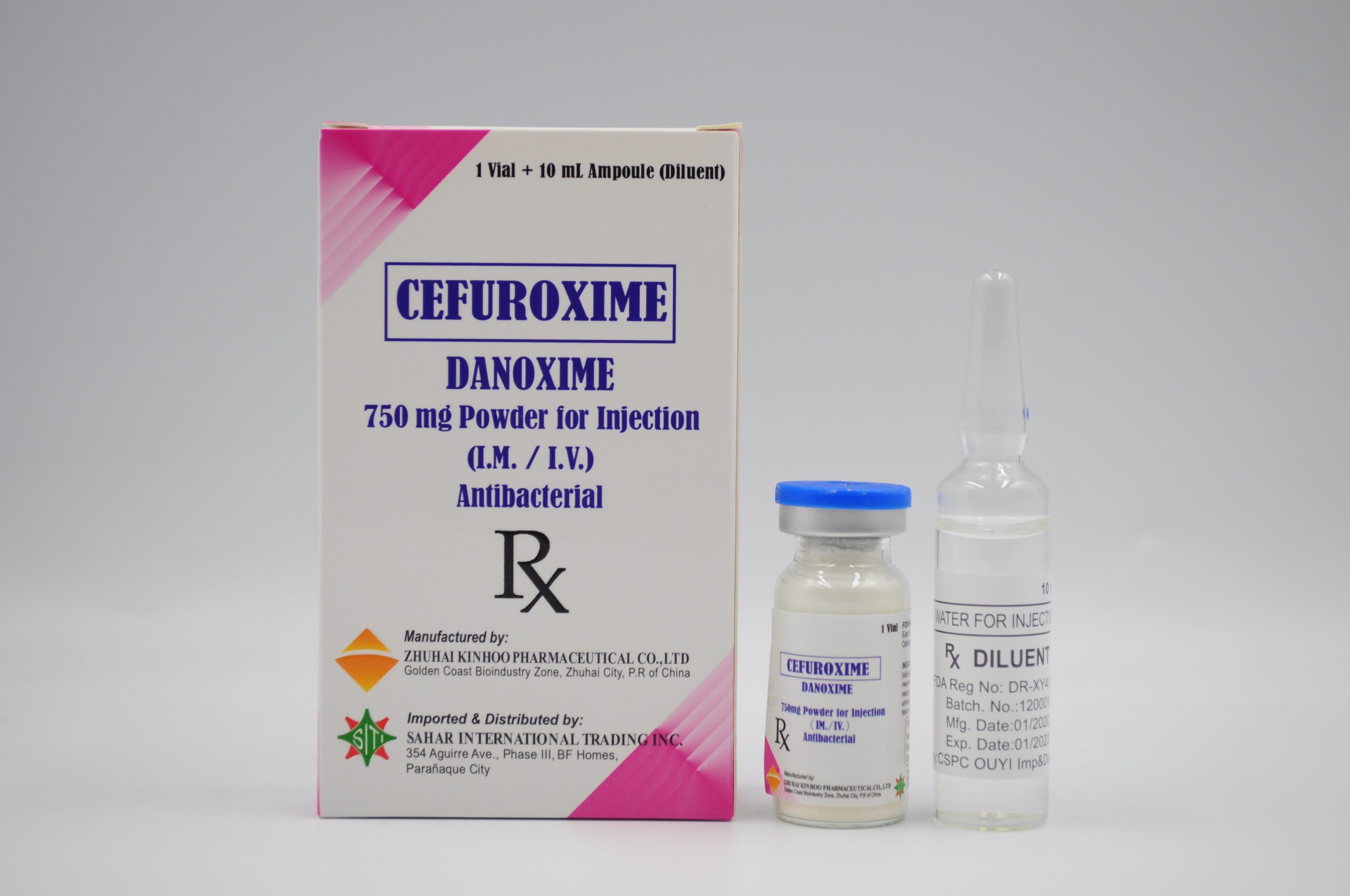 Cefuroxime as Sodium (DANOXIME) 750 MG