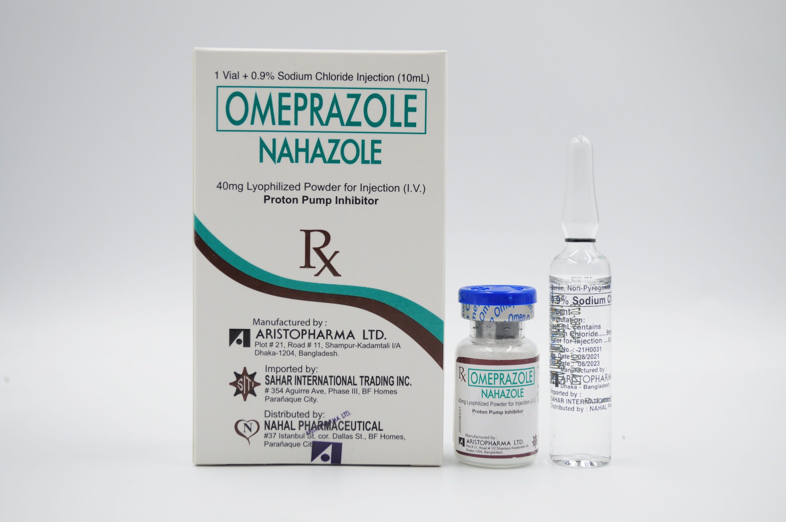 OMEPRAZOLE (NAHAZOLE) 40 mg
