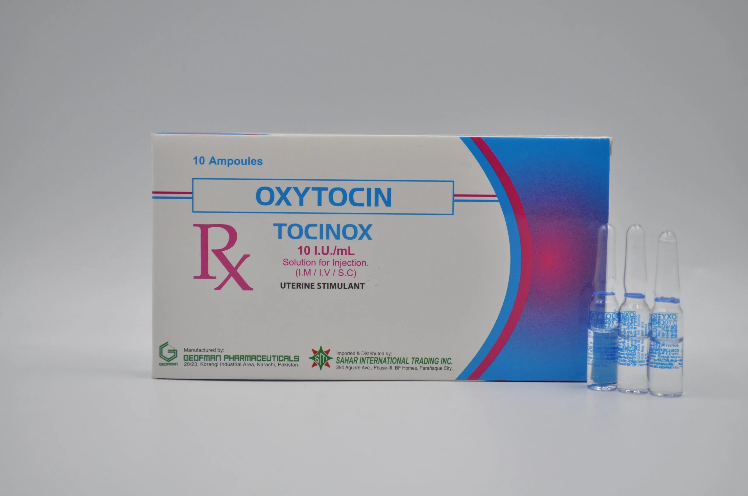 OXYTOCIN (TOCINOX) 10 IU/mL