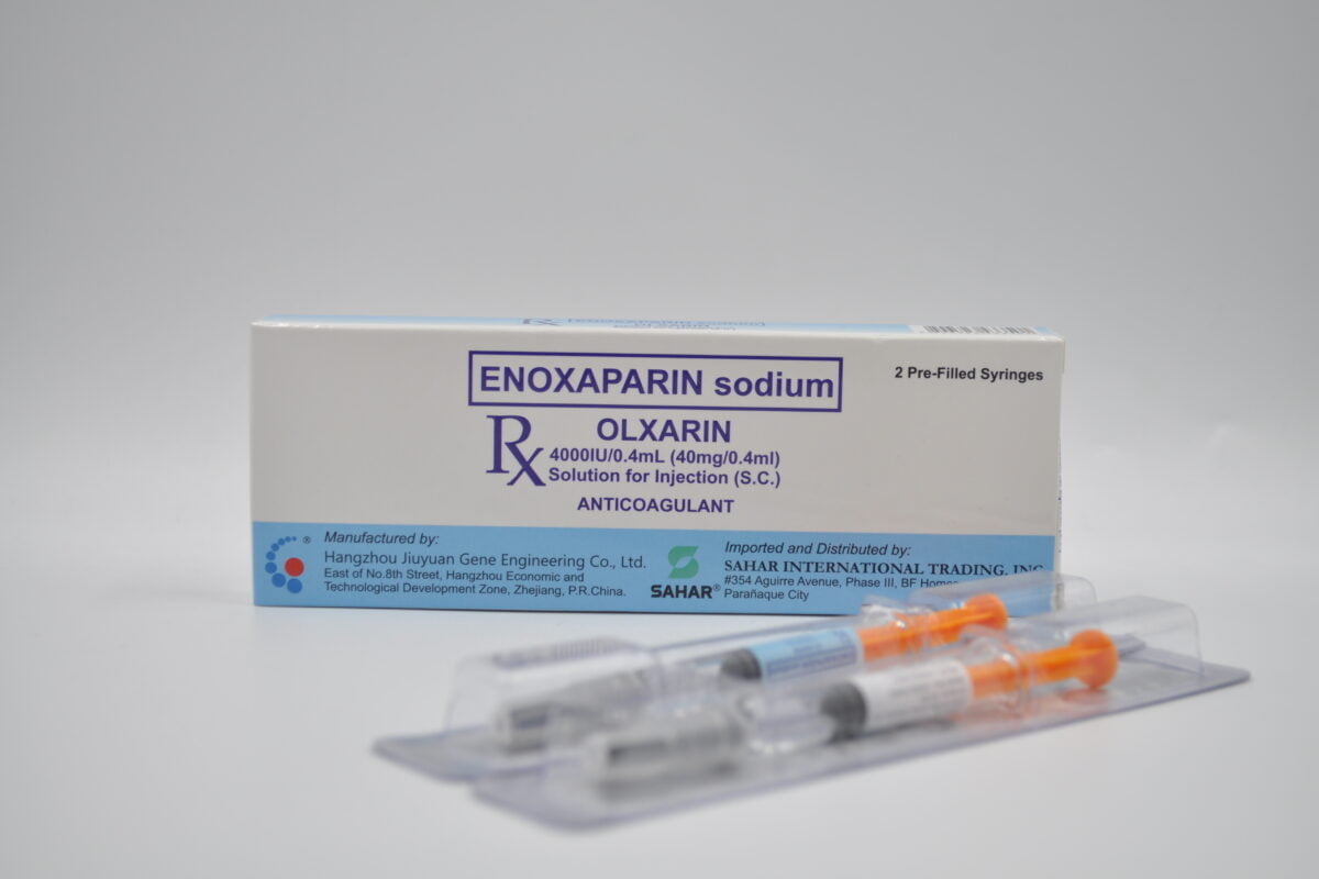 Enoxaparin sodium Oxlarin 4000 IU | Sahar Pharma