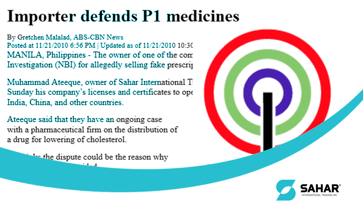 Importer defends P1 medicines