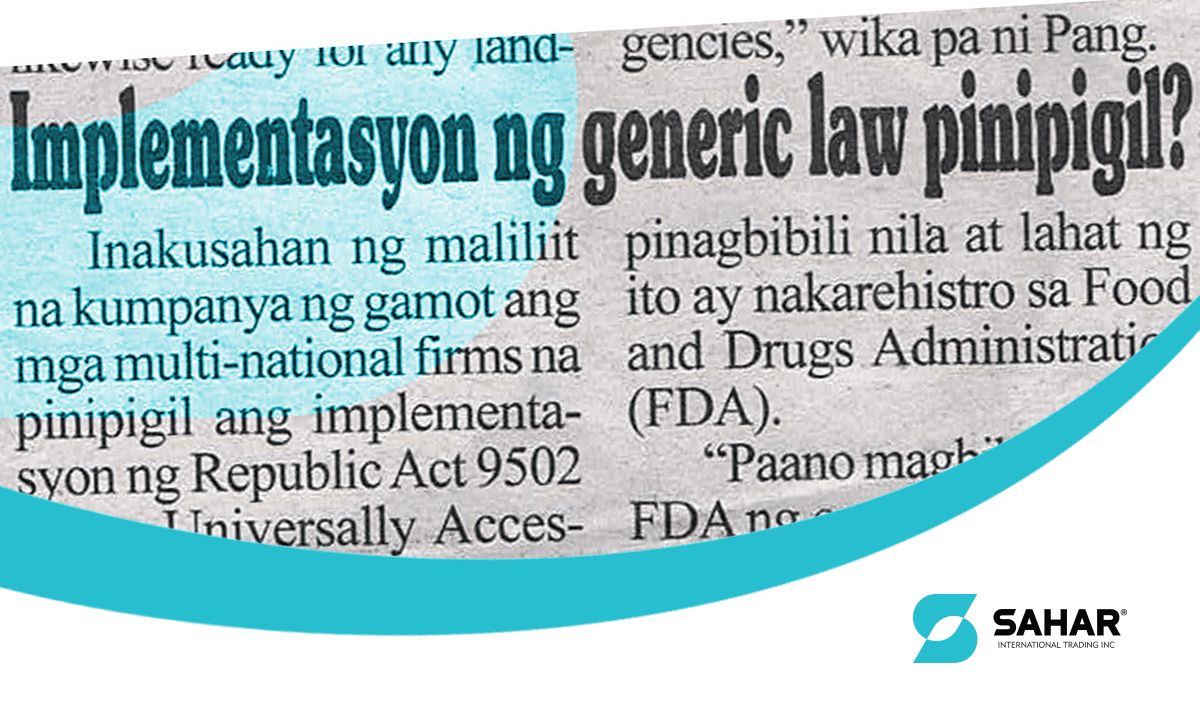 Implementation of generic law prevented?