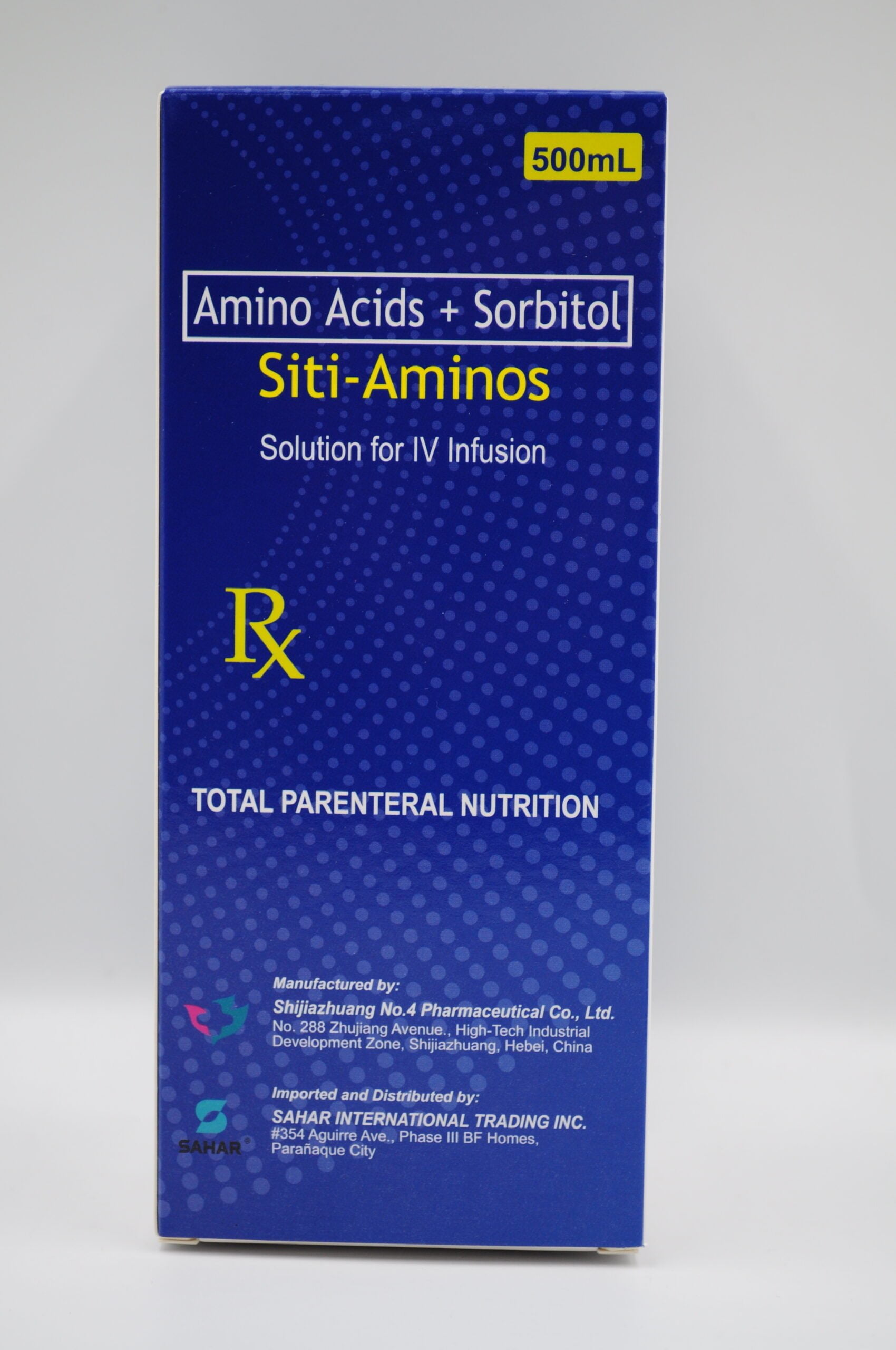 Amino Acid + Sorbitol (Siti-Aminos) | Sahar Pharma