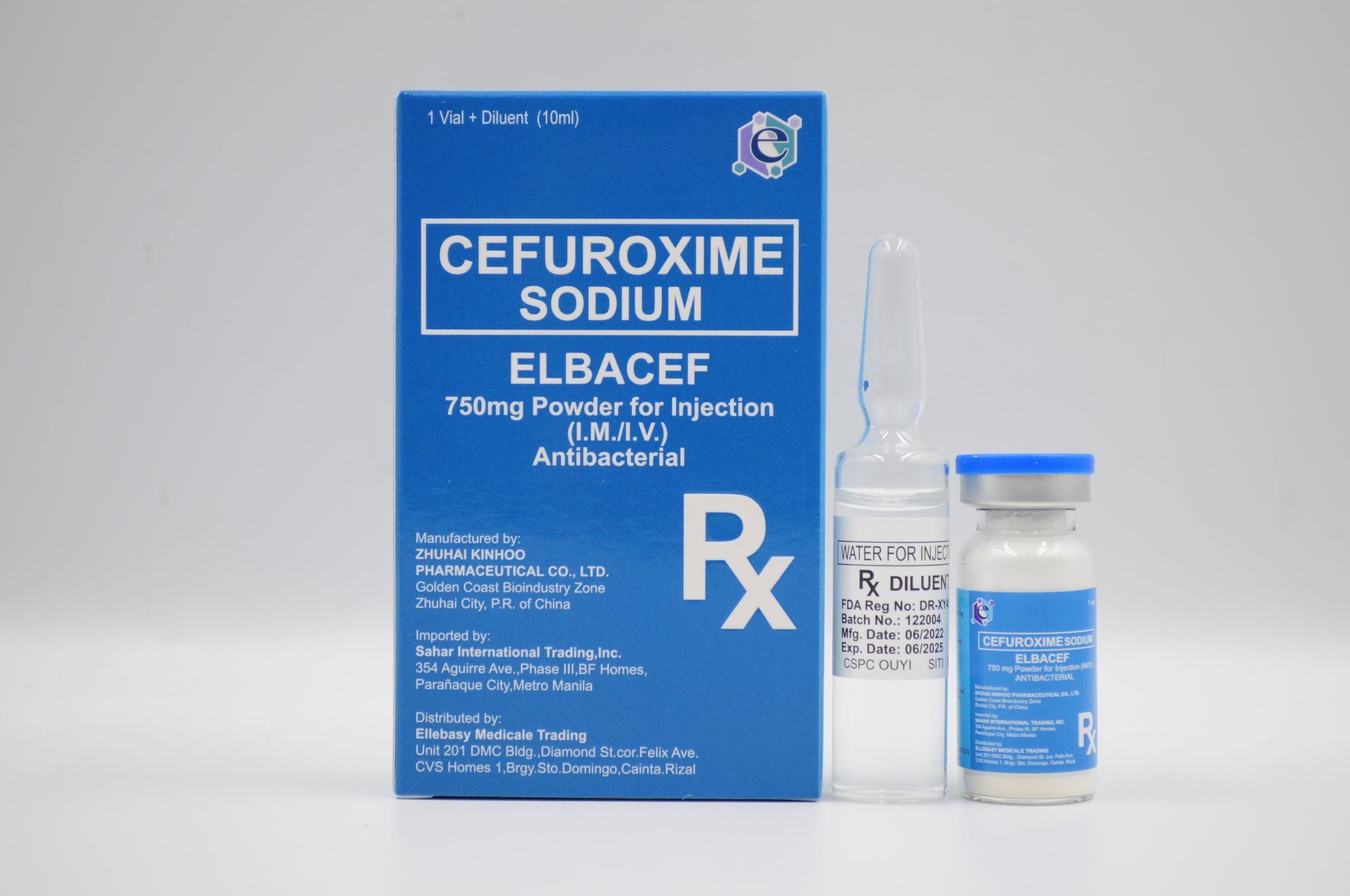 Cefuroxime as Sodium (Elbacef )