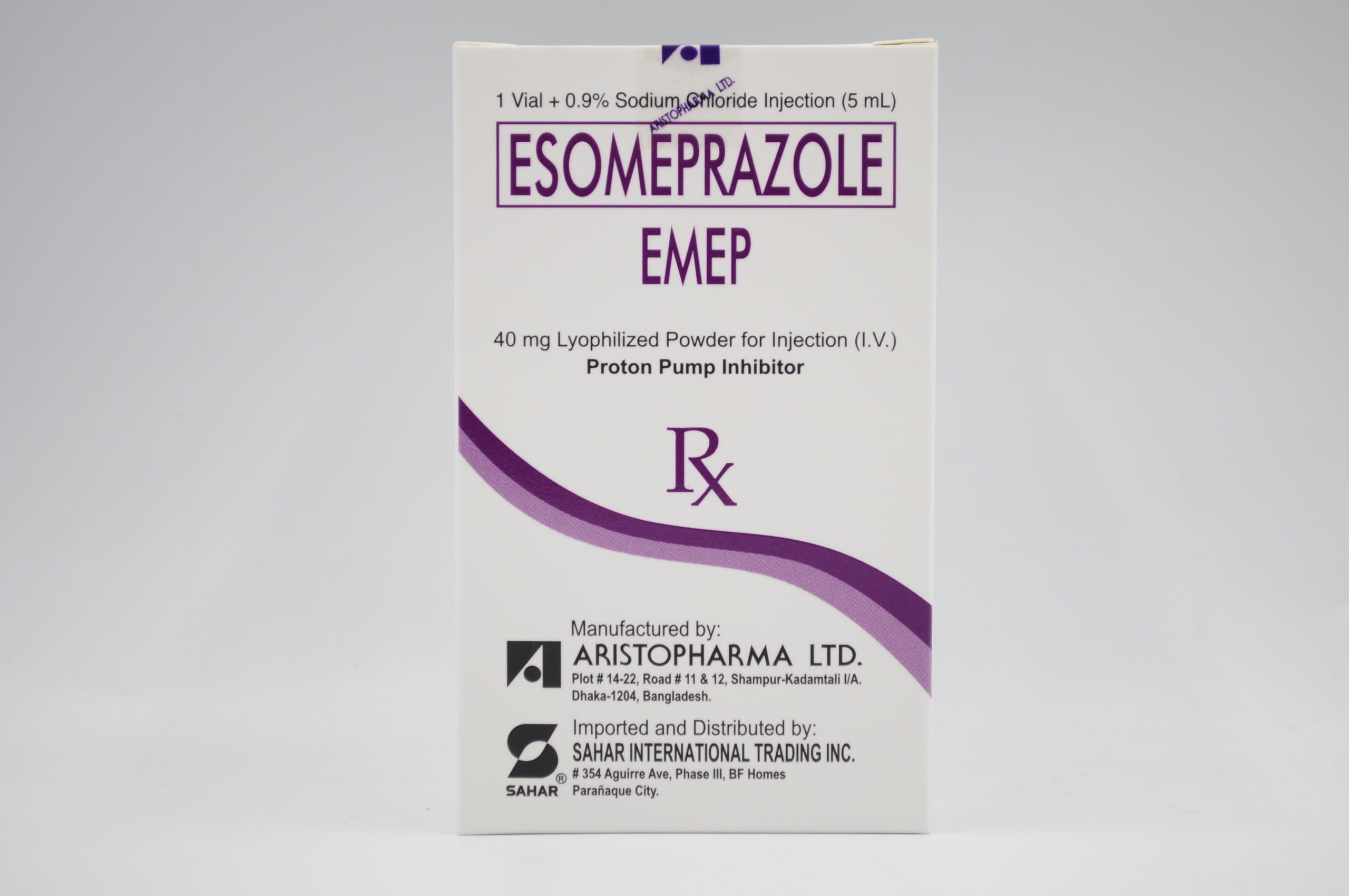 Esomeprazole (as Sodium) Emep