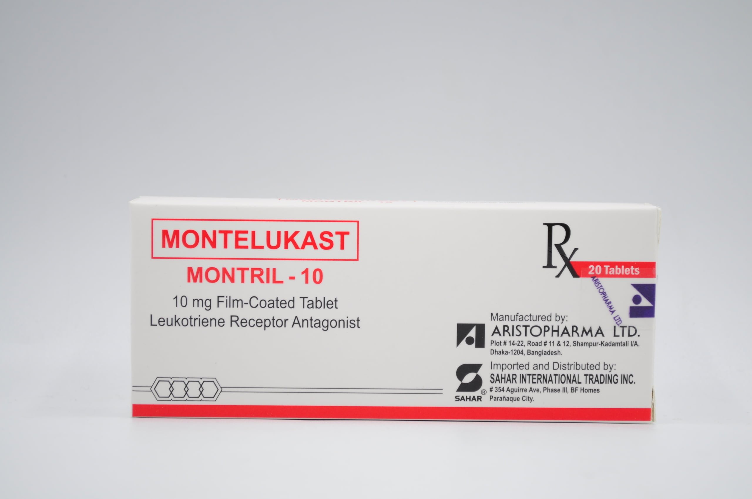 Montelukast (Montril-10 as Sodium)  - 10 mg
