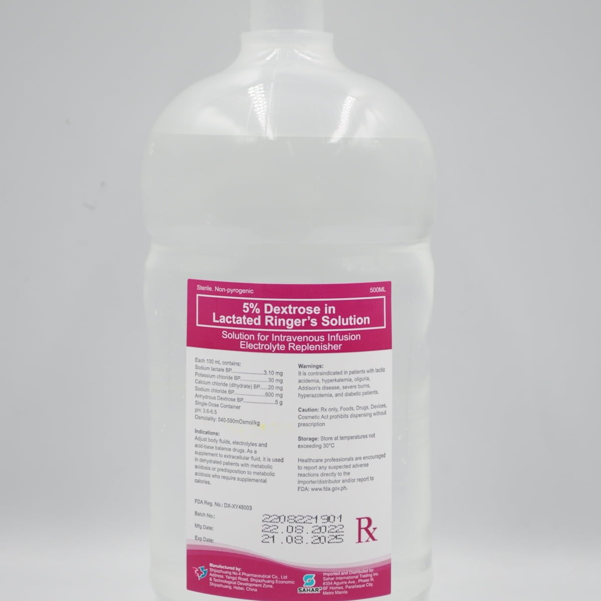Inofar IV Infusion | Sahar Pharma