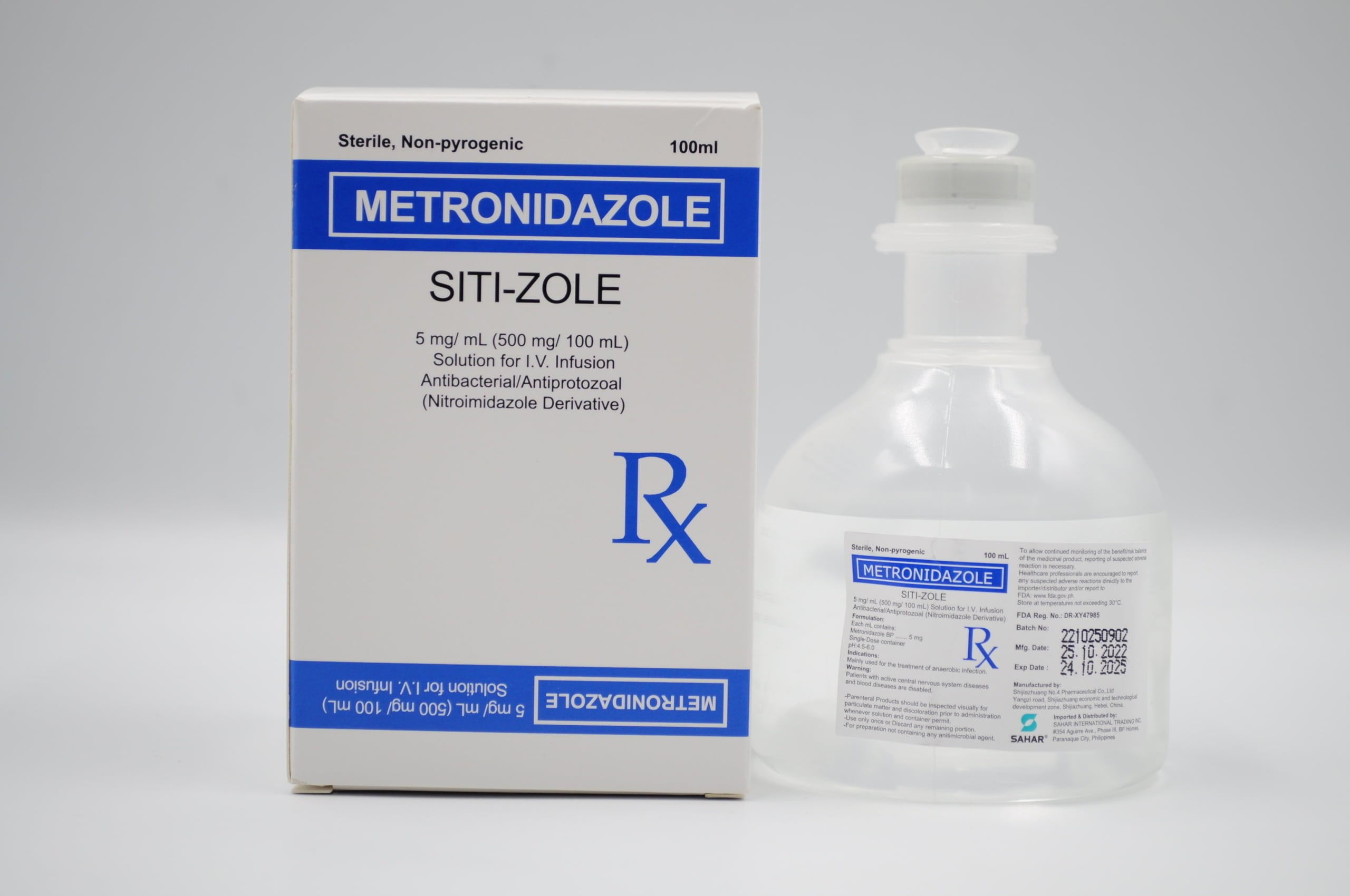 Metronidazole Infusion 100ml Product Details 54 OFF
