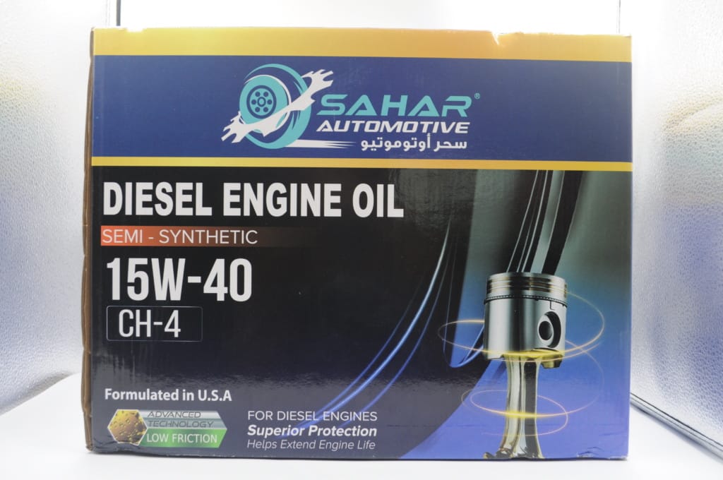 DIESEL ENGINE OIL 15W-40 SEMI SYNTHETIC | 1 LITER & 5 LITERs