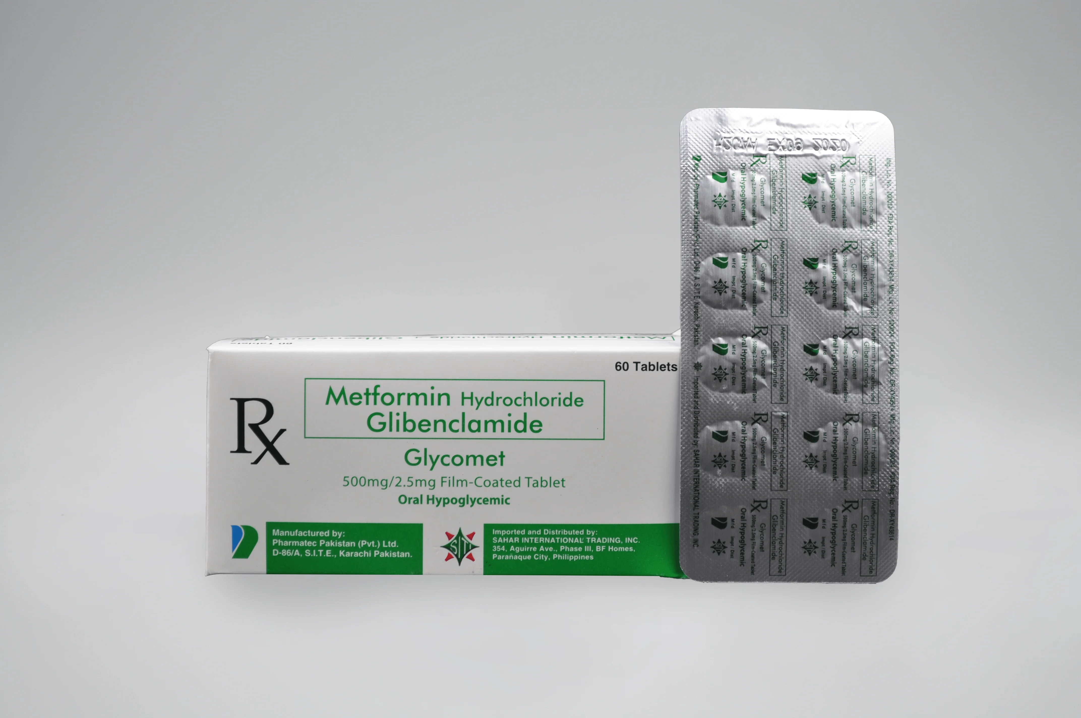 (Metformin Hydrochloride + Glibenclamide) Glycomet