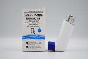 SALBUTAMOL BRONCHOSAR 100 mg side - Phase III, 354 Aguirre Ave, Parañaque, 1700 Metro Manila
