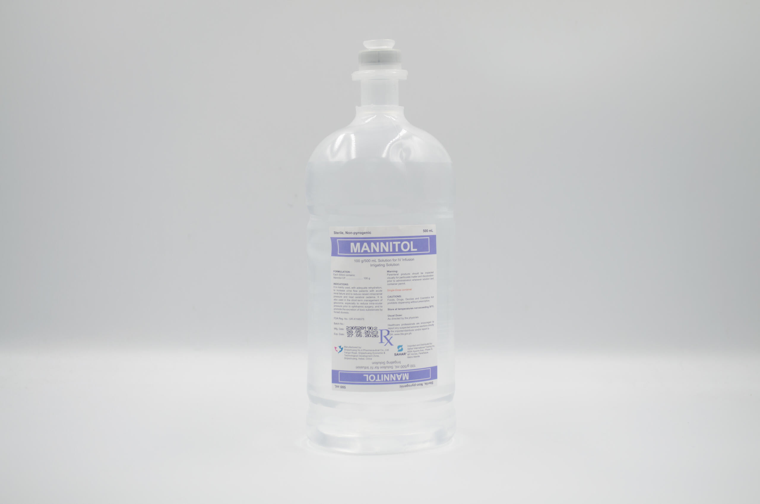 Solution for IV Infusion - Mannitol