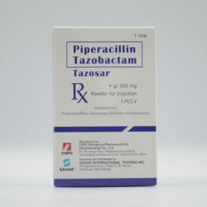 Piperacillin Tazobactam – TAZOSAR 4G/500MG – Sahar Pharma - Phase III, 354 Aguirre Ave, Parañaque, 1700 Metro Manila