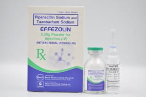 Piperacillin sodium and Tazobactam sodium - EFFEZOLIN 2.25 g