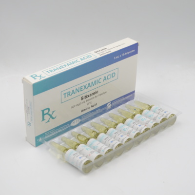 Tranexamic Acid -SITIXAMIC 500mg/5 mL Solution for Injection (I.V.)