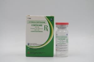 Hydrocortisone (as sodium succinate) CORTICARE - 100 mg
