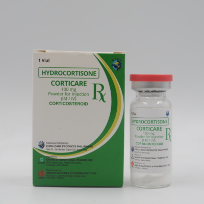 Hydrocortisone (as sodium succinate) CORTICARE - 100 mg