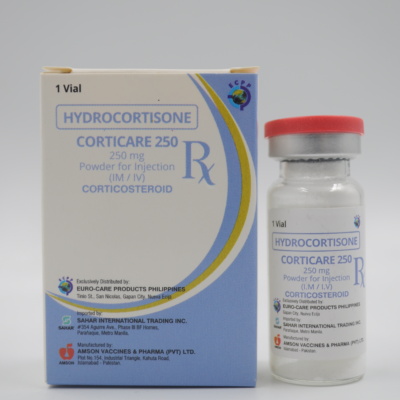 Hydrocortisone (sodium succinate) CORTICARE 250 mg